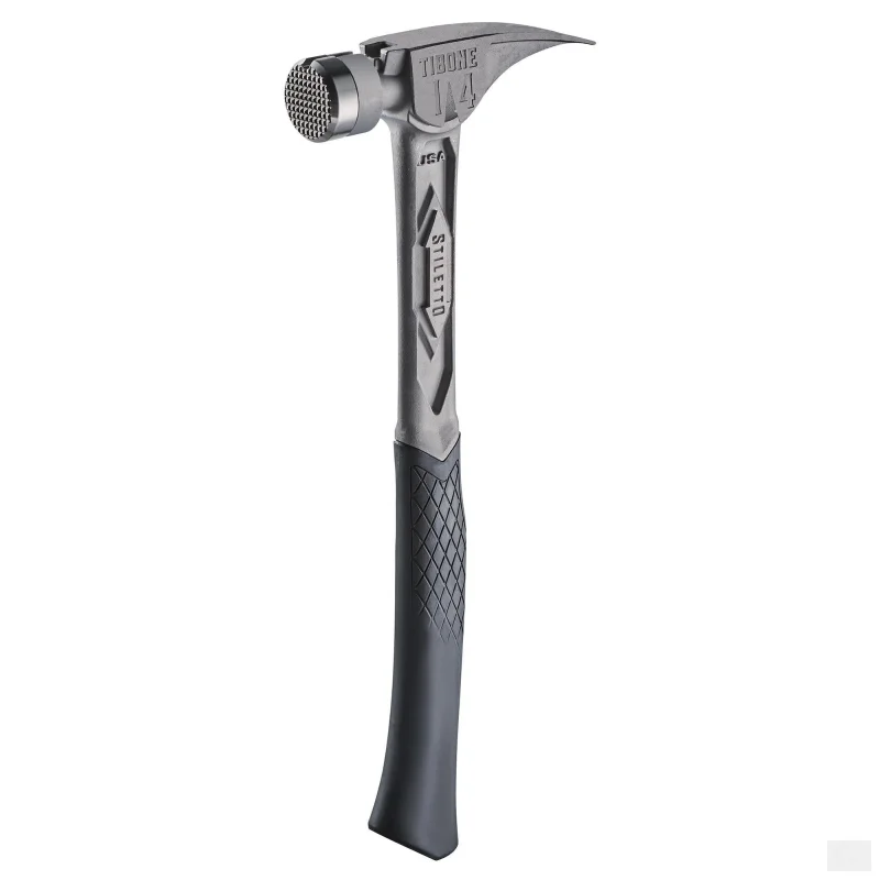 Stiletto TIBONE 14oz Milled Titanium Framing Hammer (TIB14RMC)
