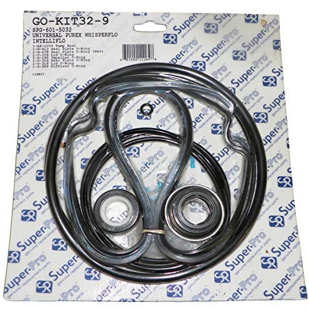 Super-Pro GO-KIT32-9 Purex WhisperFlo Pump Seal Kit