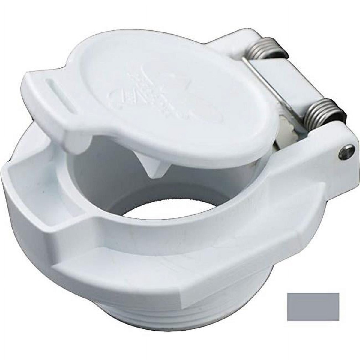 Super-Pro Gray Vac Lock Fitting 1 1/2" MPT - 25505-001-000