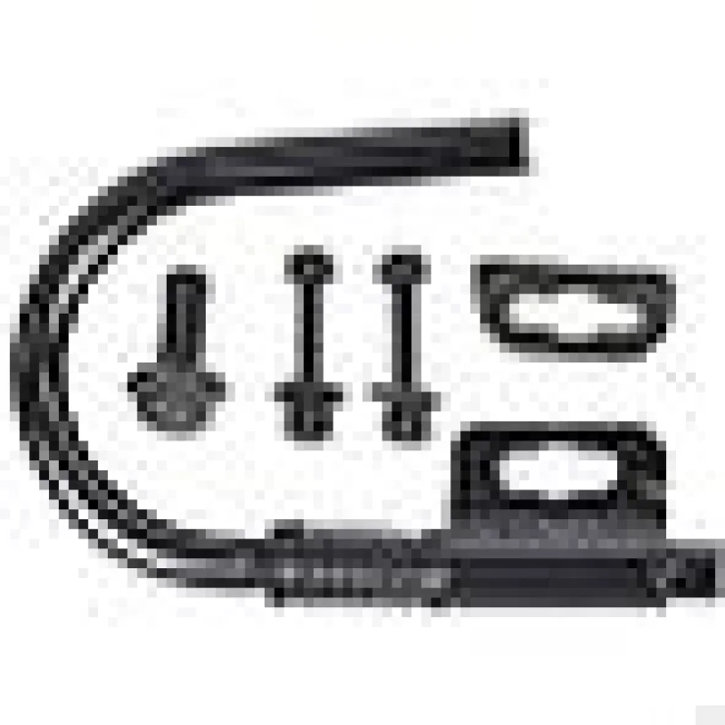 Superior Parts M745RB Spring Loaded Rafter Round U Hook – Black