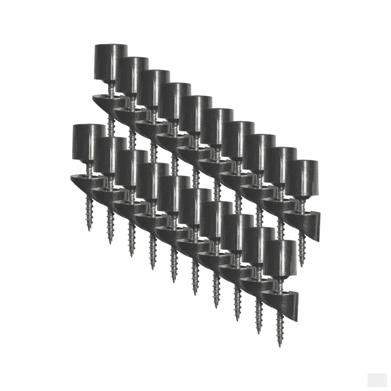 Surface Mount Stair Rail Connectors (20 pcs) for 3/4 Round Balusters