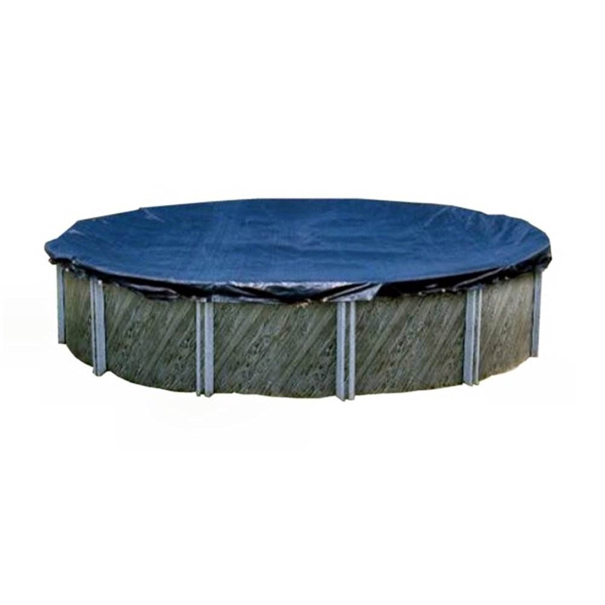 Swimline 30 Foot Round Above Ground Swimming Pool Winter Cover with 4 Foot of Overlap, Cable, Ratchet and Metallic Grommets, Pool Cover Only