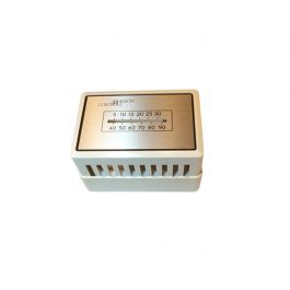 Johnson Controls T-4000-2640 Gold Horizontal Thermostat Cover W/O SPW Thermometer