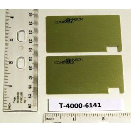 Johnson Controls T-4000-6141 Horizontal Faceplate W/Window