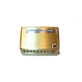 Johnson Controls T-4002-2124 Brass Horizontal Cover Thermometer Window