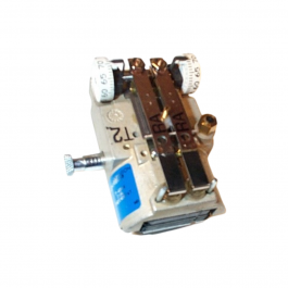 Johnson Controls T-4506-209 Dual Temperature Thermostat W/Index Switch RA Horizontal Mount