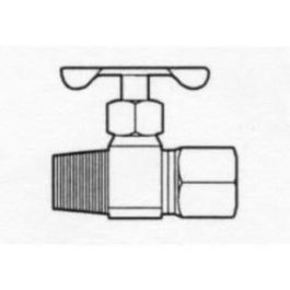 Johnson Controls T-800-1615 1/4" Air Cock Compression