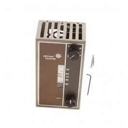 Johnson Controls T22JCC-1 Line Voltage Thermostat W/Cooling Fan Switch 40°-90°F