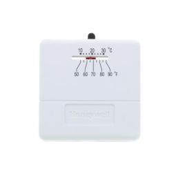 Resideo T812A1002 SPST Thermostat Heat Only 24V White