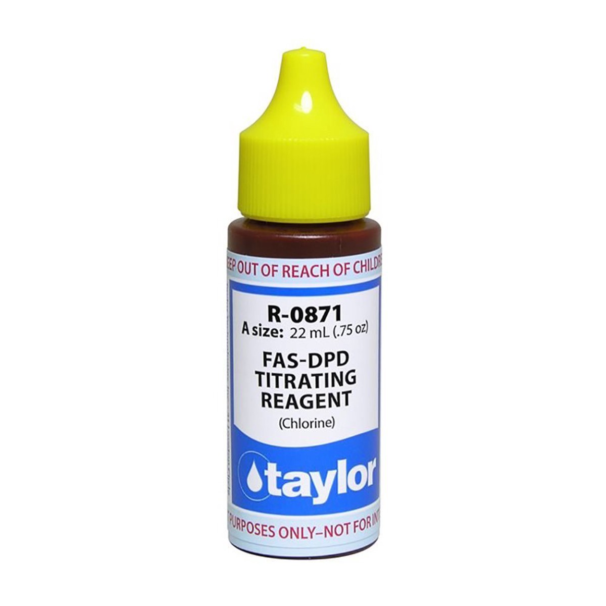 Taylor FAS-DPD Titrating Reagent (Chlorine) .75 oz R-0871-A