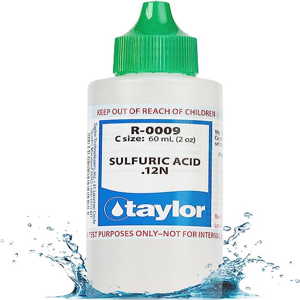 TAYLOR R-0009-C 2OZ .12N SULFURIC ACID
