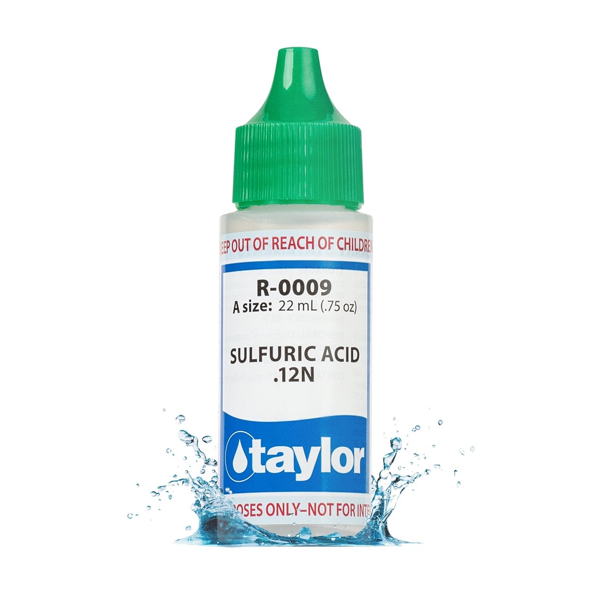 Taylor R-0009 Sulphuric Acid .12N (3/4 oz)