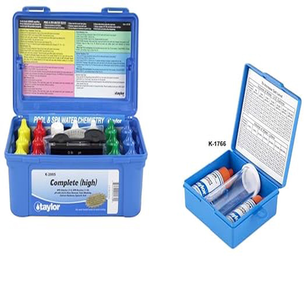 Taylor Technologies Deluxe DPD Pool and Spa Water Test Kit K-2005 & K-1466
