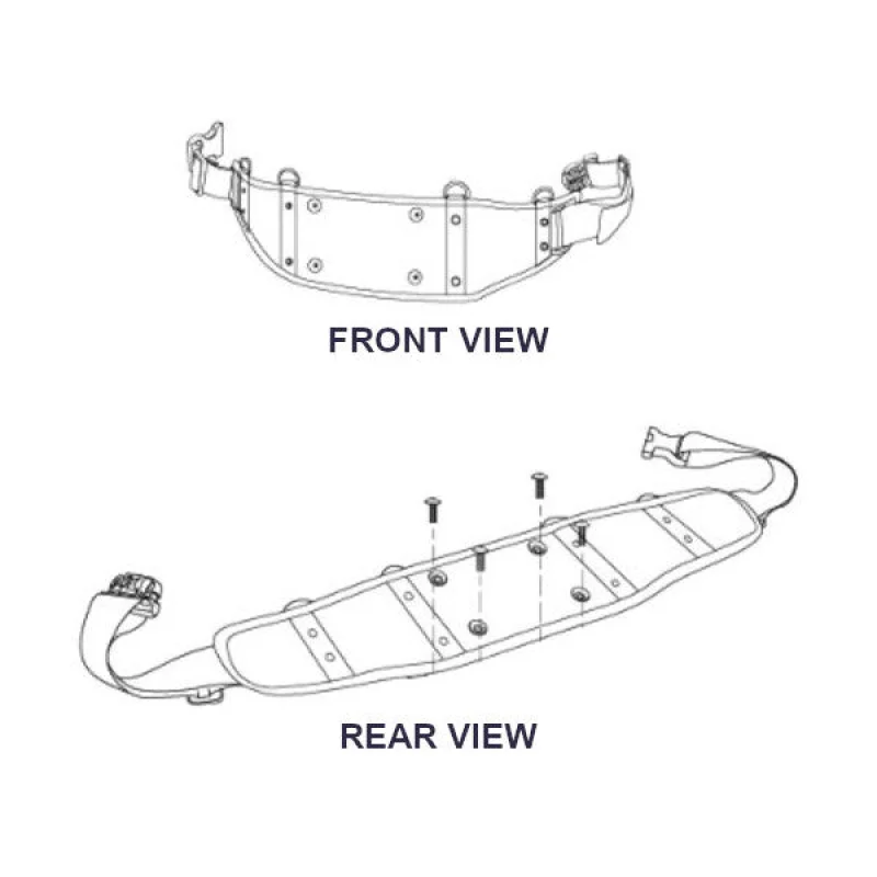 Tecmen PAPR FreFlow Waist Belt