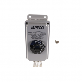 Peco Controls TH109-009 2-SPDT Coiled Bulb Thermostat 40°F–100°F NEMA-4X
