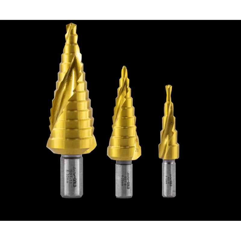 TURBO GOLD STEP DRILLS