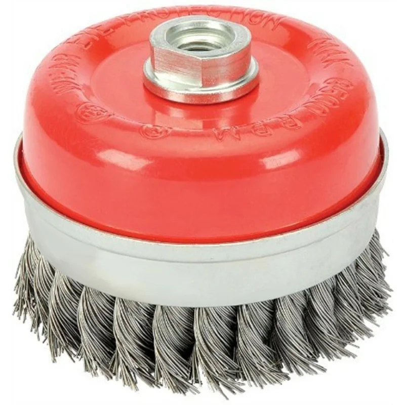 Twist Knot Wire Cup Brush