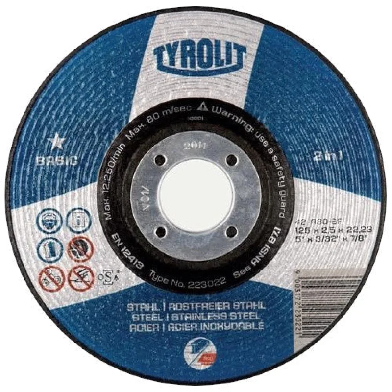 Tyrolit DPC Metal Cutting Disc