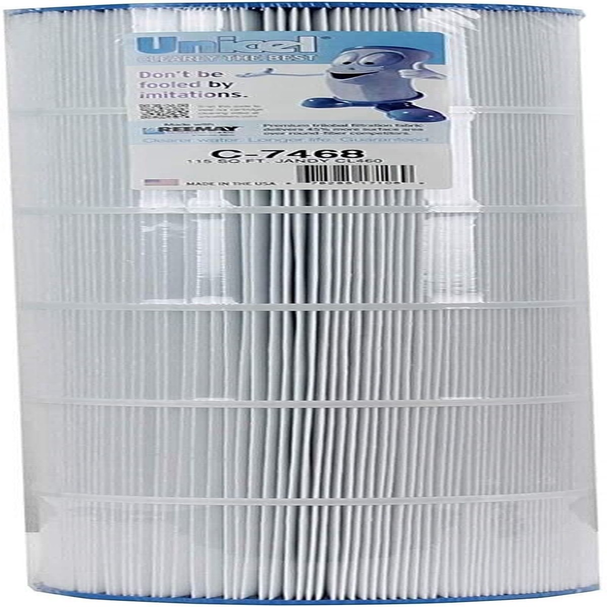 Unicel C-7468 Swimming Pool Filter Replacement Cartridge for Jandy CL460 Filter