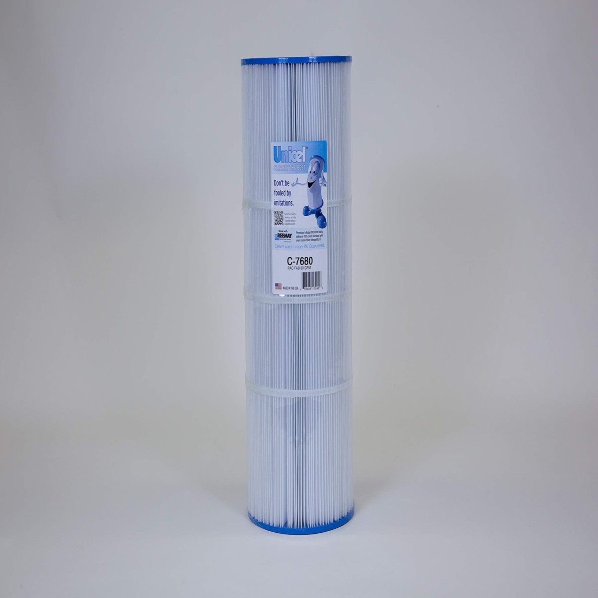 Unicel C-7680 Replacement Filter Cartridge for 80 Gpm Pac-fab,White