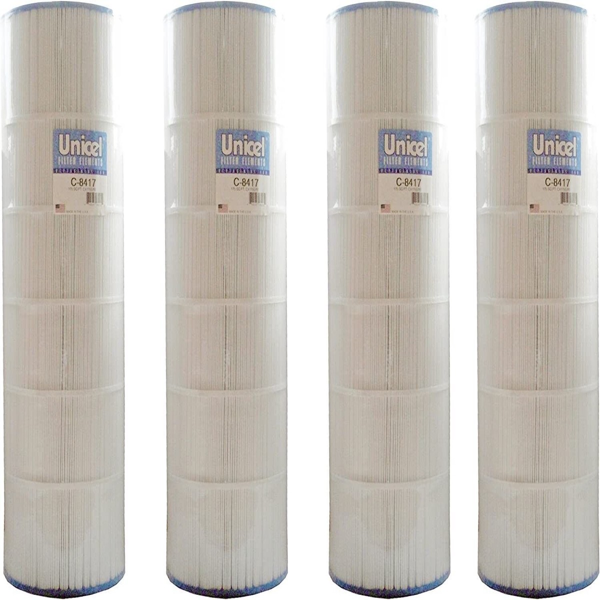 Unicel C-8417-4 Replacement Filter Cartridge (4 Pack)