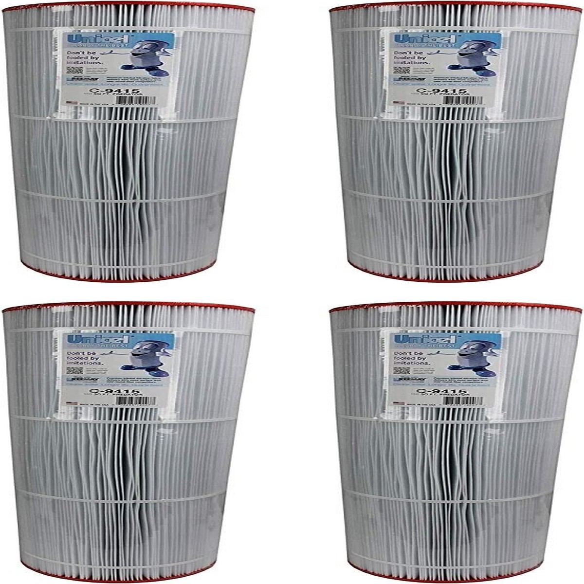 Unicel C-9415 Predator Clean & Clear 150 Pool Filter Cartridges C9415 (4 Pack)