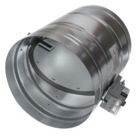 EWC Controls URD-12 12" Round Motorized Damper Power Open/Closed 24V