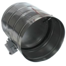 EWC Controls URD-14 14" Round Motorized Damper Power Open/Closed 24V