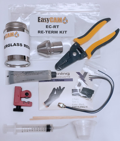 EasyCAM Sewer Camera Re-Termination Repair Kit for SL150 and SL200 EC-RT-LG