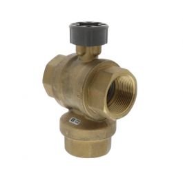 Honeywell VBN3DNPA0000 3-Way Control Ball Valve 1.25" NPT 34Cv Brass