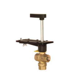 Honeywell VBN3FTPX0000 3-Way Brass Control Ball Valve 2" NPT DCA Profile 109Cv
