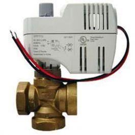 KMC Controls VEZ-4403AMBN 3-Way Diverting Valve 2-Position 4.1Cv 3/4" NPT 24V