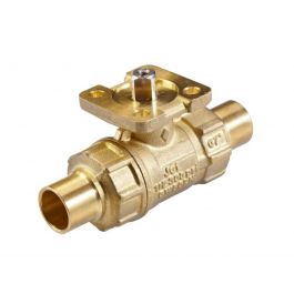 Johnson Controls VG1275BG 3/4" 2-Way 4.7 Cv Sweat Ball Valve