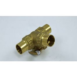 Johnson Controls VG1871BN Ball Valve 3/4" Sweat 3-Way 11.7 Cv