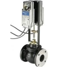 Johnson Controls VG2231VM294NGGA 4" 2-Way Flanged Valve W/2 M9220GGA3 Actuators 150Cv