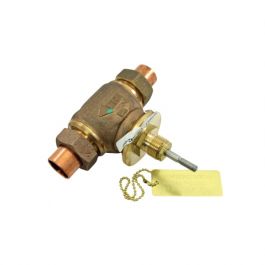 Johnson Controls VG7281LT N/O Globe Valve Brass Body 3/4" Union Sweat 7.3Cv
