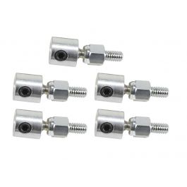 KMC Controls VTD-0803 Ball Joint 1/4-20" Male 5/16" Rods 5-Pack