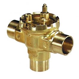 Resideo VU54N1015 3/4" 3-Way Diverting Fan Coil Valve 7.0Cv