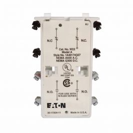 Cutler Hammer-Eaton W22-AUX 2N/O-2N/C Auxiliary Contact
