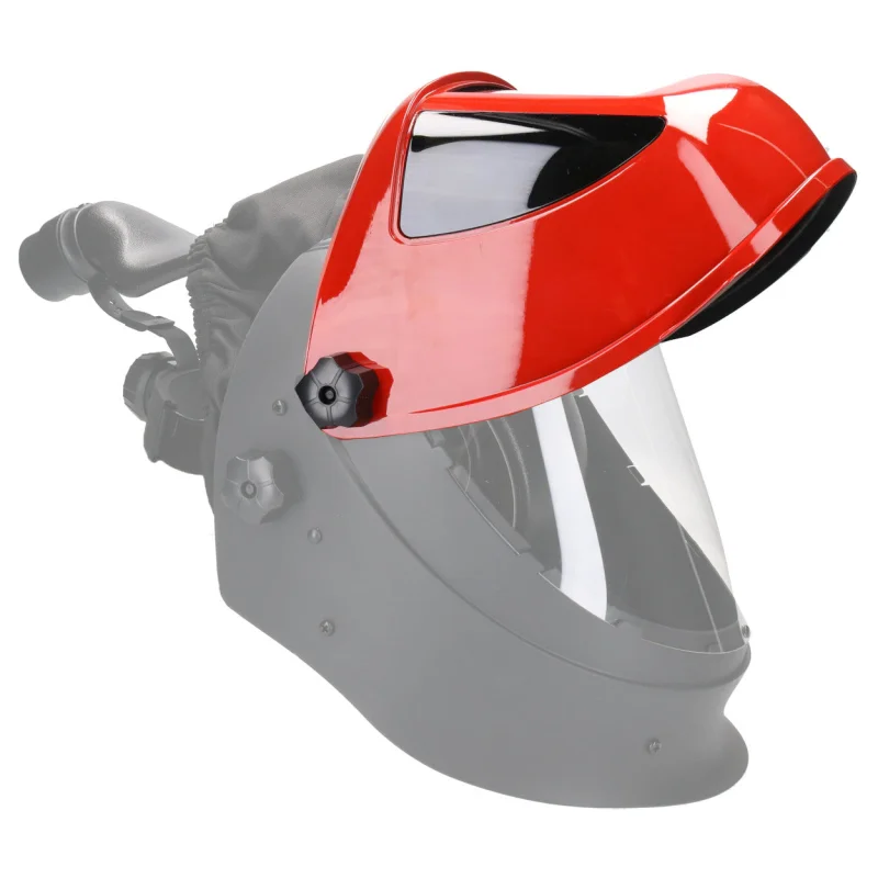 Weltek Navitek S4 Red Flip Up Helmet Section