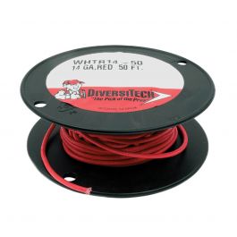 DiversiTech WHTR14-50 High Temperature Wire 14 AWG 50' Red