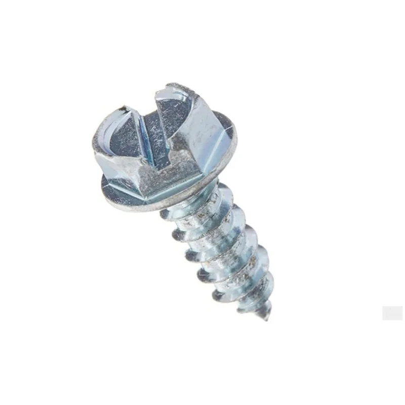 Wood To Metal screws #1/4-14 x 1 in. External Hex Washer Head Drill Point Screw (200pack)